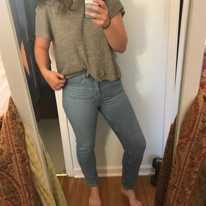 Everlane Cropped Cheeky Straight Jean